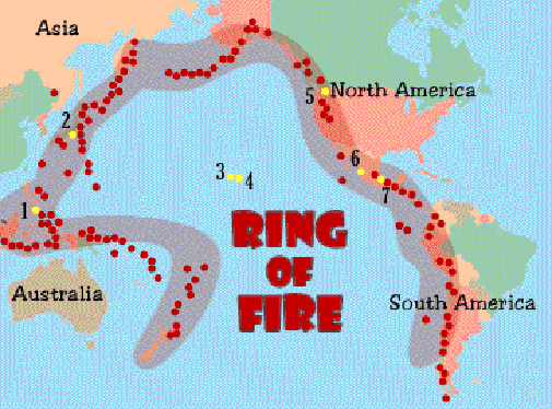 Ring Of Fire Earthquake Volcano Pacific Ocean PNG, Clipart, Anime, Art,  Cartoon, Computer Wallpaper, Dormant Volcano